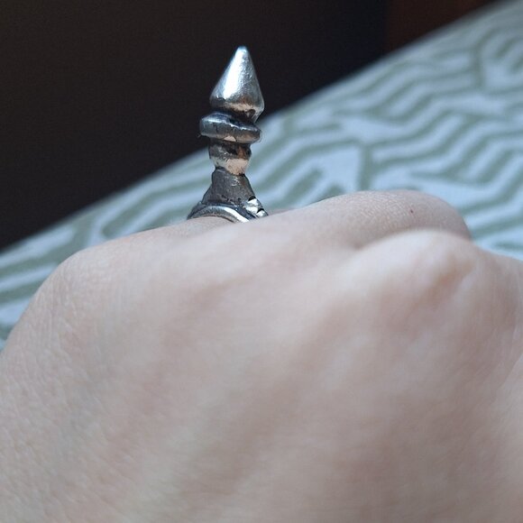 Silver ethnic ring - Picture 6 of 6
